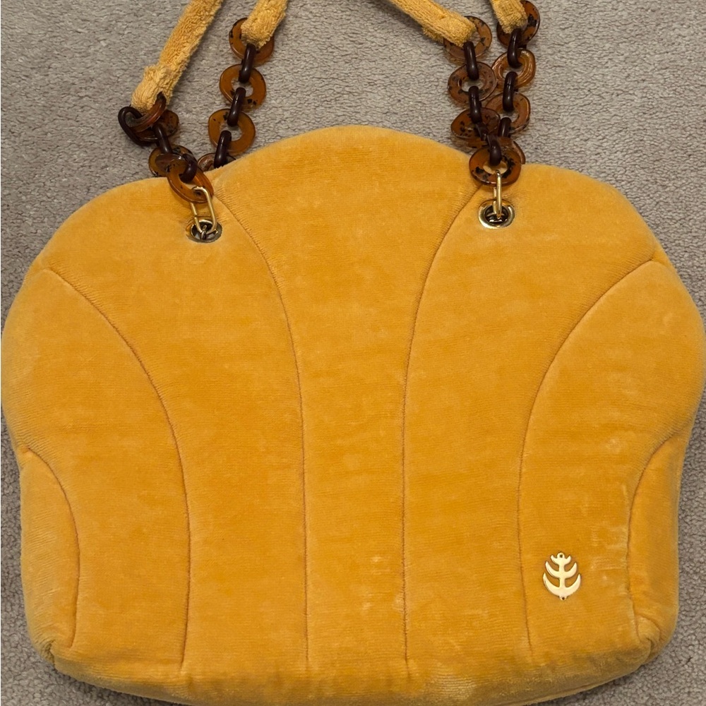 Khewella Italian Made Terry Cloth Women's Tote Luxury Seashell Bag Beach
